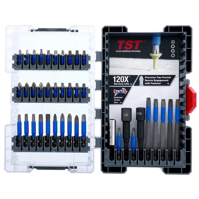 40 Piece TerminatorBlue Impact Bit Set 70297