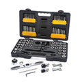77 Piece SAE/Metric Ratcheting Tap and Die Set 3887