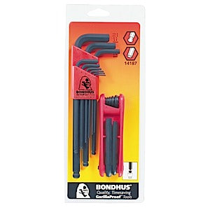 Bonus Pack - Balldriver L-Wrench Set 10999 (1.5 - 10mm) and GorillaGrip Fold-up Set 12587 (2 - 8mm)
